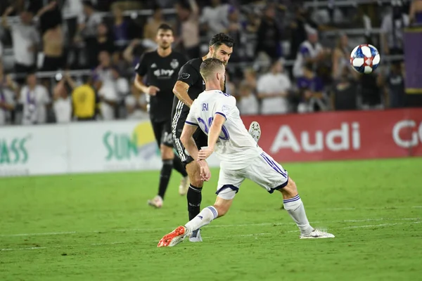 Orlando City SC 14 Ağustos 2019 Çarşamba günü Exploria Stadyumu 'nda Sporting Kansas SC' ye ev sahipliği yaptı.