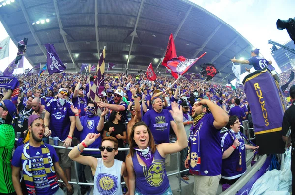 Orlando City, 5 Mart 2017 'de Orlando City Stadyumu' nda NYC FC 'ye ev sahipliği yaptı..