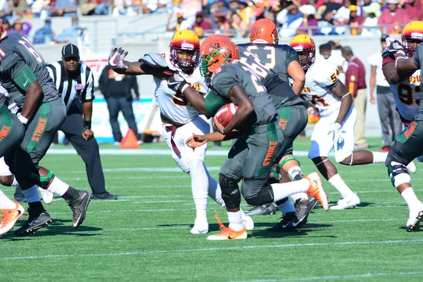 Florida Rattlers Möter Bethune Cookman Wildcats Florida Classics Camping World — Stockfoto