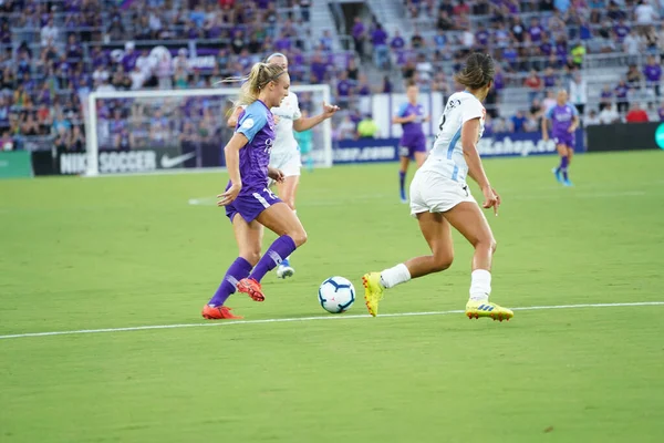 Orlando Pride Gastheer Van Sky Blue Exploria Stadium Zaterdag Juli — Stockfoto