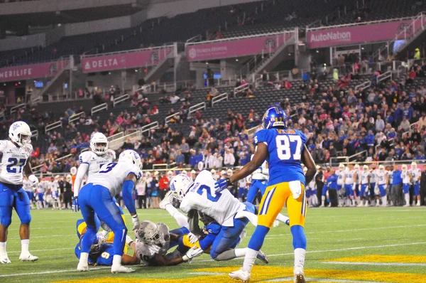 Georgia State Face San Jose State Cure Bowl Camping World — Stock Photo, Image