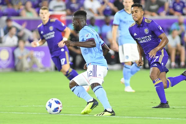 Orlando City 26 Temmuz 2018 'de Florida Exploria Stadyumu' nda NYC FC 'ye ev sahipliği yaptı. Fotoğraf: Marty Jean-Louis