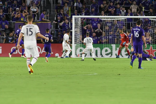 Orlando City Fue Anfitrión Del Toronto Exploria Stadium Orlando Florida —  Fotos de Stock