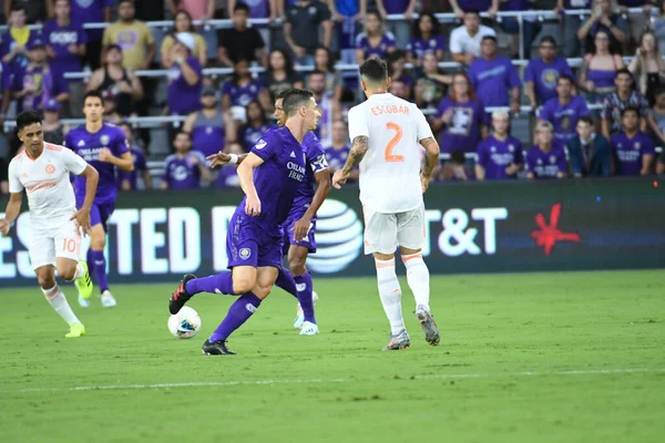 Orlando City Empfängt Den Atlanta United Während Des Cup Exploria — Stockfoto