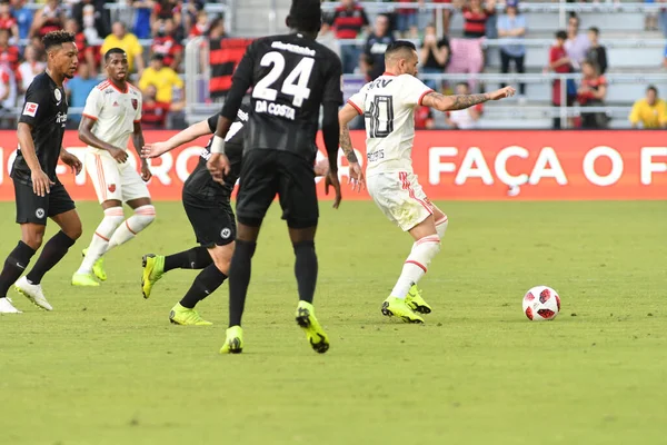 Flamengo Eintracht Frankfurt Orlando City Stadium Sábado Janeiro 2019 — Fotografia de Stock