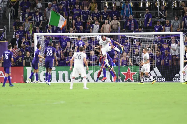 Orlando City 14 Temmuz 2018 'de Florida Exploria Stadyumu' nda Toronto FC 'ye ev sahipliği yaptı. Fotoğraf: Marty Jean-Louis