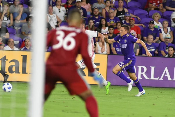 Orlando City 14 Temmuz 2018 'de Florida Exploria Stadyumu' nda Toronto FC 'ye ev sahipliği yaptı. Fotoğraf: Marty Jean-Louis
