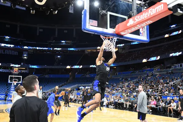 Orlando Magic Проводить Практичну Сесію Amway Center Орландо Флорида Жовтня — стокове фото