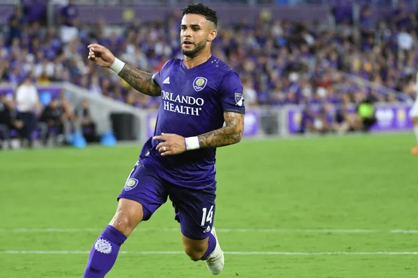 Orlando City Otthont Atlanta United Alatt Cup Exploria Stadium Orlando — Stock Fotó