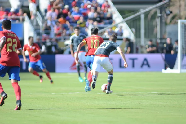 Costa Rica Enfrenta Paraguai Durante Centenário Copa América Estádio Mundial — Fotografia de Stock