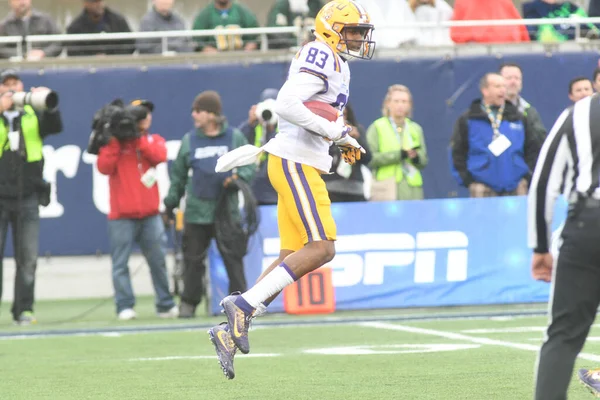 Notre Dame Face Lsu Citrus Bowl Camping World Stadium Orlando — Stock Photo, Image