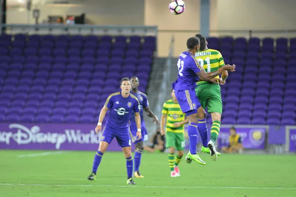 Orlando City Hospeda Tampa Rowdies Orlando City Stadium Outubro 2017 — Fotografia de Stock