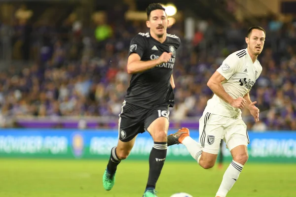 Orlando City 21 Nisan 2018 'de Orlando Florida' daki Exploria Stadyumu 'nda San Jose depremlerine ev sahipliği yaptı.. 