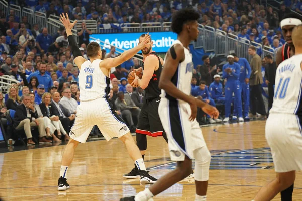 올랜도 매직은 2019 일요일 올랜도 플로리다 암웨이 아레나에서 열리는 Nba — 스톡 사진