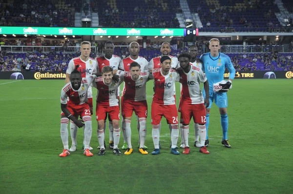 Orlando City Accueille Révolution Nouvelle Angleterre Orlando City Stadium Orlando — Photo