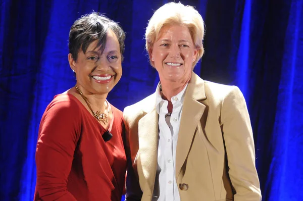 Rechter Glenda Hatchett Spreekt Tijdens Het Faith Symposium Orlando Florida — Stockfoto