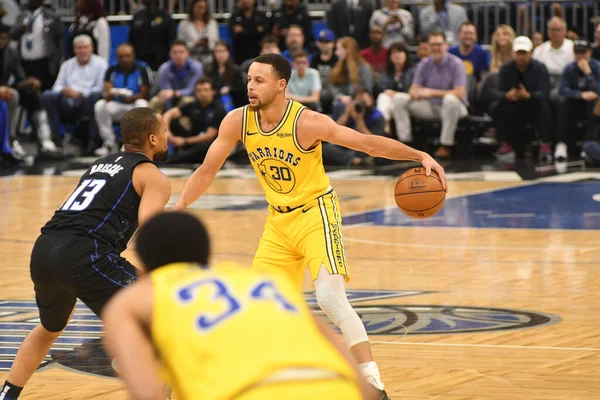 Orlando Magic, 28 Şubat 2019 Perşembe günü Orlando Florida 'daki Amway Center' da Golden State Warriors 'a ev sahipliği yaptı.. 