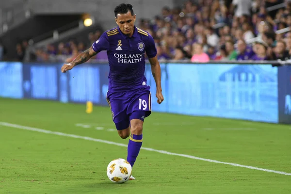 Orlando City SC 1 Eylül 2018 'de Florida Exploria Stadyumu' nda Philadelphia Union 'a ev sahipliği yaptı.