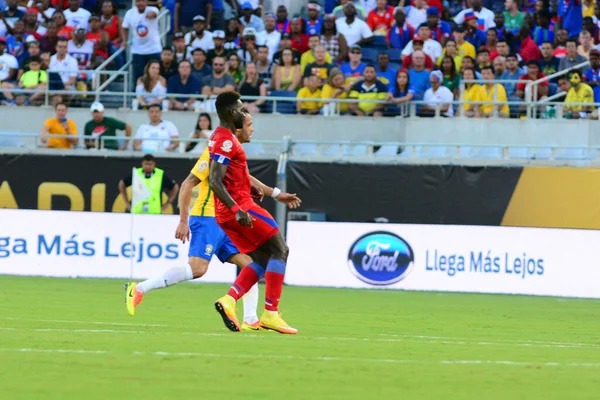 Brasile Affronta Haiti Durante Centenario Della Copa America Orlando Florida — Foto Stock