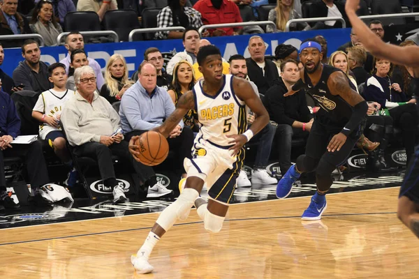 Orlando Magic Organiseert Indiana Pacers Het Amway Center Orlando Florida — Stockfoto