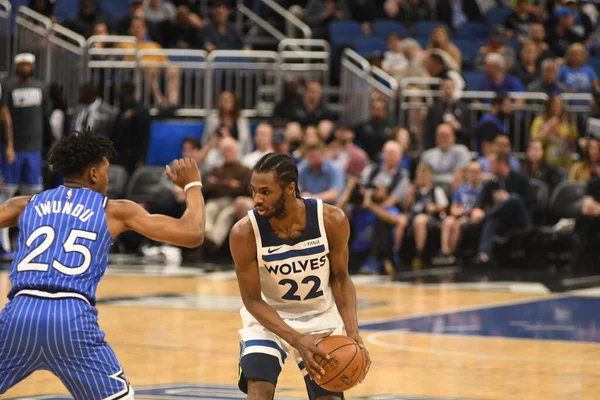 Orlando Magic, 7 Şubat 2019 'da Orlando, Florida' da bulunan Amway Arena 'da Minnesota Timberwolves' a ev sahipliği yapar.. 