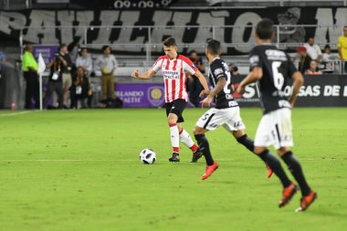 Korintliler, 10 Ocak 2018 'de Orlando City Stadyumu' nda düzenlenen Florida Kupası 'nda PSV Eindhoven' a karşı..  