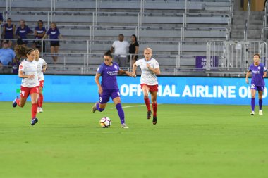 Orland Pride, 25 Ağustos 2018 'de Orlando Florida' daki Exploria Stadyumu 'nda Chicago Red Stars' a ev sahipliği yapıyor..  