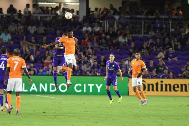 Orlando City SC, 22 Eylül 2018 'de Florida Exploria Stadyumu' nda Houston Dynamo 'yu ağırladı..