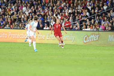 ABD, 7 Mart 2018 tarihinde Orlando City Stadyumu 'ndaki SheBelives Kupası' nda İngiltere ile karşı karşıya geldi..  