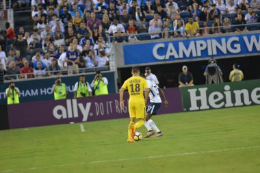 Paris Saint-Germain, Tottenham Hotspur 'a karşı 22 Temmuz 2017' de Orlando Florida 'daki Citrus Bowl' da.  
