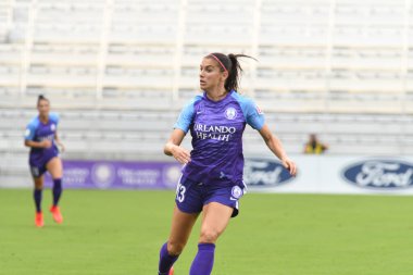 Orlando Pride 14 Nisan 2019 'da Orlando City Stadyumu' nda Portand Thorns 'a ev sahipliği yapıyor..