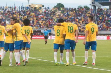 Brezilya, 8 Haziran 2016 tarihinde Orlando Florida 'daki Copa America Centenario' da Haiti ile karşılaştı..