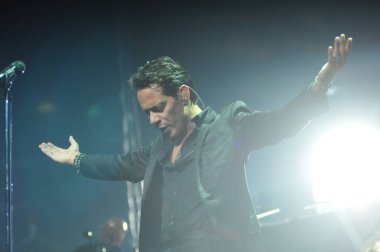 Latin şarkıcı Marc Anthony 5 Ekim 2014 'te Orlando Florida' daki Amway Center 'da konser verdi.. 