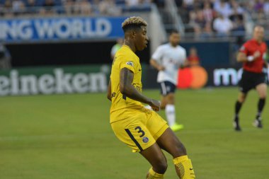Paris Saint-Germain, Tottenham Hotspur 'a karşı 22 Temmuz 2017' de Orlando Florida 'daki Citrus Bowl' da. 