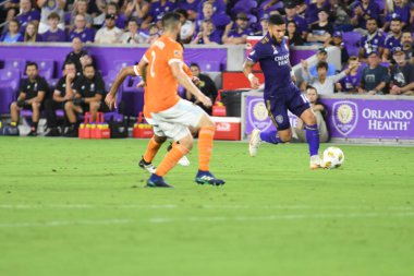 Orlando City SC, 22 Eylül 2018 'de Florida Exploria Stadyumu' nda Houston Dynamo 'yu ağırladı..