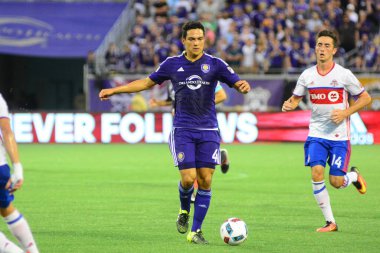 Orlando City, 24 Ağustos 2016 'da Orlando Florida' daki Kamp Dünyası Stadyumunda Toronto FC 'ye ev sahipliği yaptı..