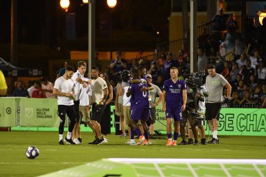30 Temmuz 2019 'da Orlando Florida' da Disney 'in Vahşi Spor Dünyası' nda MLS All-Star Yetenek Yarışması. 