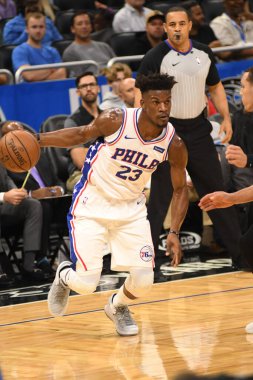 Orlando Magic, Philadelphia 76ers 'ı 14 Kasım 2018' de Orlando Florida 'daki Amway Center' da ağırlıyor..