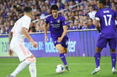 Orlando City SC, 6 Ağustos Salı günü Orlando Florida 'daki Exploria Stadyumu' nda oynanan ABD Kupası sırasında Atlanta United FC 'ye ev sahipliği yaptı..