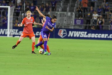 Orlando Pride 28 Haziran 2018 'de Orlando City Stadyumu' nda Houston Dash 'e ev sahipliği yaptı..  
