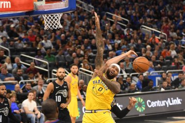 Orlando Magic, 28 Şubat 2019 Perşembe günü Orlando Florida 'daki Amway Center' da Golden State Warriors 'a ev sahipliği yaptı. 