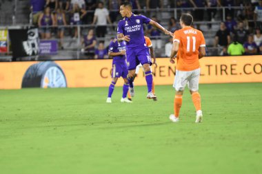Orlando City SC, 22 Eylül 2018 'de Florida Exploria Stadyumu' nda Houston Dynamo 'yu ağırladı.. 