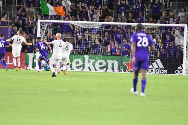 Orlando City 14 Temmuz 2018 'de Florida Exploria Stadyumu' nda Toronto FC 'ye ev sahipliği yaptı. Fotoğraf: Marty Jean-Louis