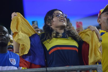 ABD Kolombiya 'ya karşı Raymond James Stadyumu' nda 11 Ekim 2018 'de.  