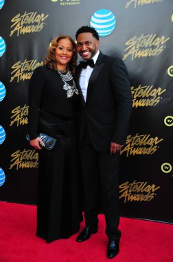 20 Şubat 2016 'da Las Vegas' taki Orleans Arena 'da düzenlenen 31. Yıldız Ödülleri sırasında kırmızı halı..  