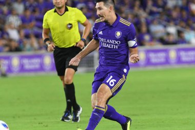 Orlando City 26 Temmuz 2018 'de Florida Exploria Stadyumu' nda NYC FC 'ye ev sahipliği yaptı. Fotoğraf: Marty Jean-Louis