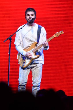 Juanes 'in Orlando Florida' daki Amway Center 'daki konserinde. 20, 2018