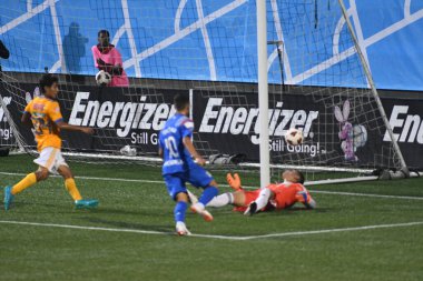 Atlanta United sunucusu Tigres & MLS Homegrown takımları 31 Temmuz 2018 'de Atlanta, Georgia' da düzenlenen MLS All Star haftasında.