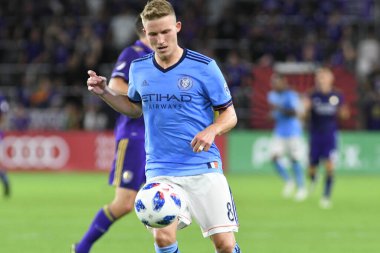 Orlando City 26 Temmuz 2018 'de Florida Exploria Stadyumu' nda NYC FC 'ye ev sahipliği yaptı. Fotoğraf: Marty Jean-Louis