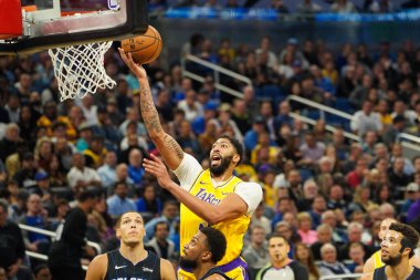 Orlando Magic 11 Aralık 2019 Çarşamba günü Orlando Forida 'daki Amway Center' da Los Angeles Lakers 'a ev sahipliği yaptı..  